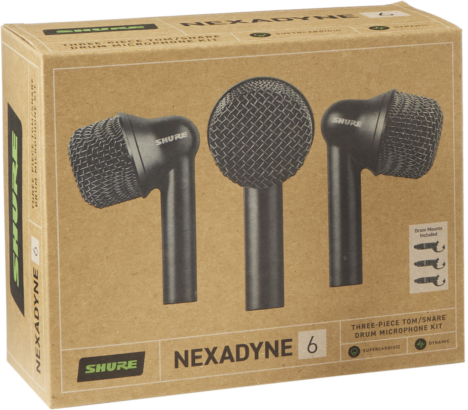 Shure Pack De 3 Micros Tom Nexadyne 6 - Micro Instrument - Variation 4