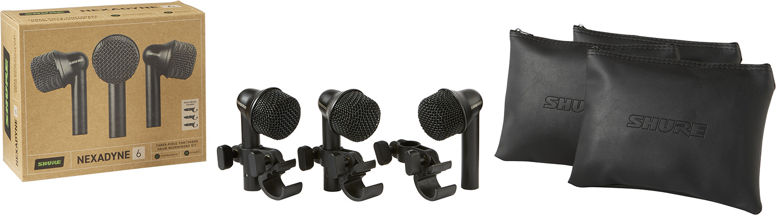 Shure Pack De 3 Micros Tom Nexadyne 6 - Micro Instrument - Variation 5