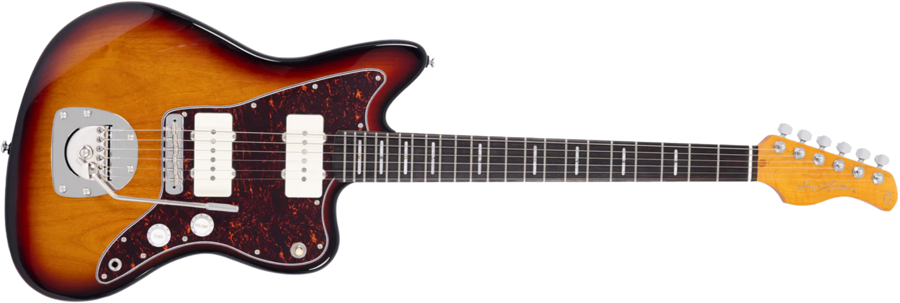 Sire Larry Carlton J5 2s Trem Eb - 3-tone Sunburst - Guitare Électrique RÉtro Rock - Main picture