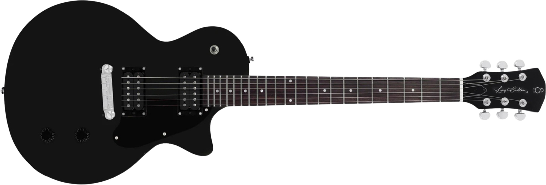 Sire Larry Carlton L3 Hh Signature 2h Ht Rw - Black - Guitare Électrique Single Cut - Main picture