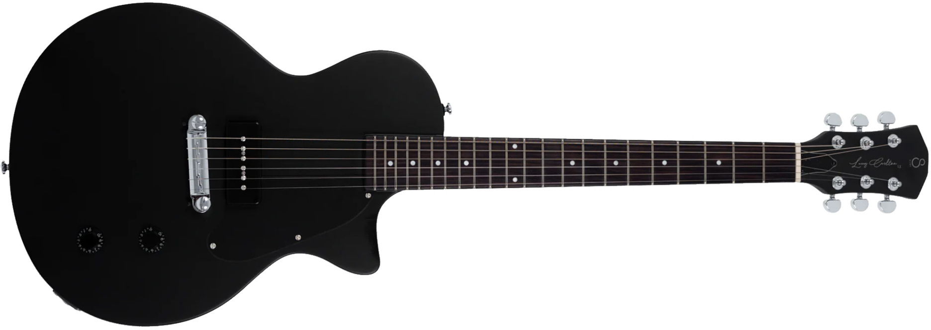 Sire Larry Carlton L3 P90 Signature 1s Ht Rw - Black - Guitare Électrique Single Cut - Main picture