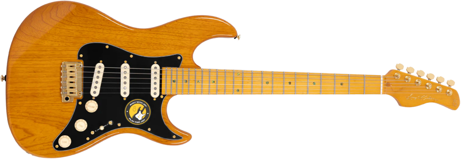 Sire Larry Carlton S10 Sss Signature 3s Trem Mn - Natural - Guitare Électrique Forme Str - Main picture