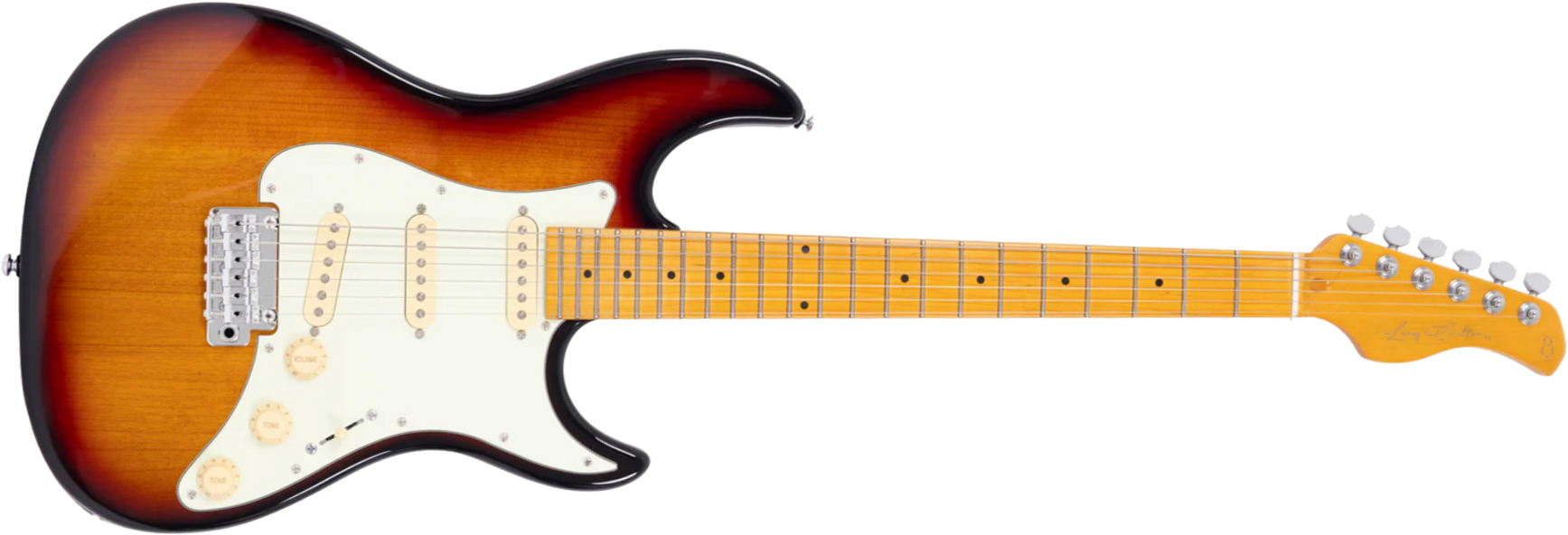 Sire Larry Carlton S5 3s Trem Mn - 3-tone Sunburst - Guitare Électrique Forme Str - Main picture