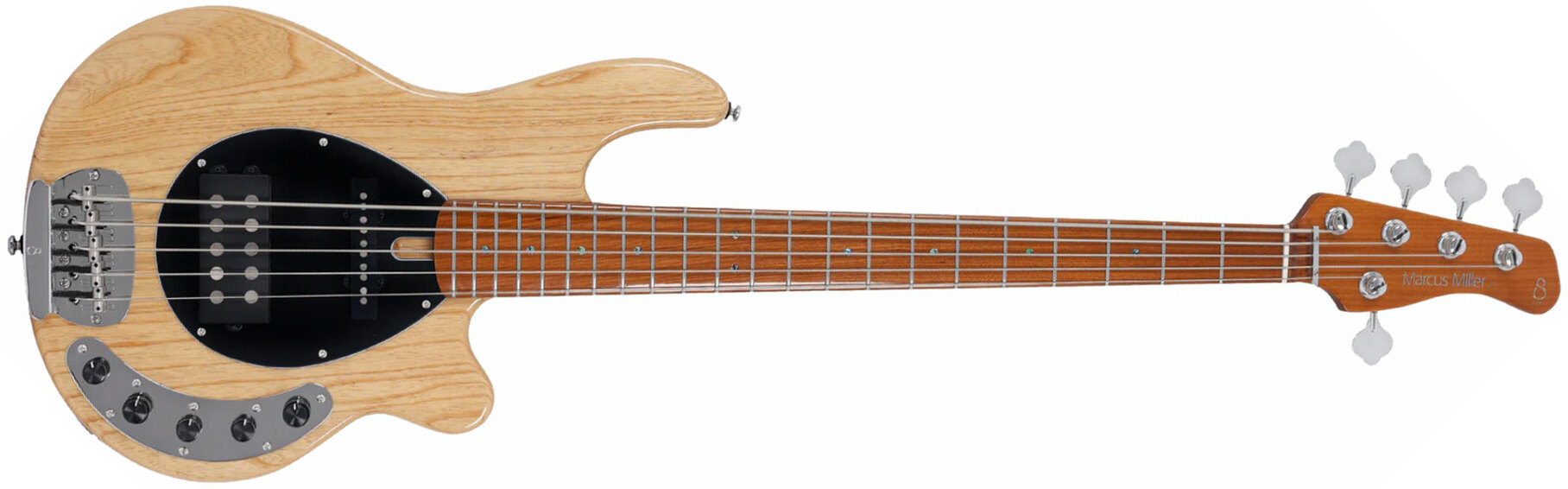 Sire Marcus Miller Z7 Ash 5st 5c Active Mn - Natural - Basse Électrique Solid Body - Main picture