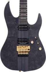 Guitare électrique forme str Sire Larry Carlton X10 - Transparent Black Satin