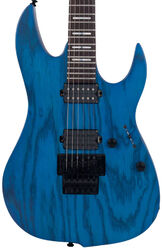 Guitare électrique métal Sire Larry Carlton X5 - trans blue satin