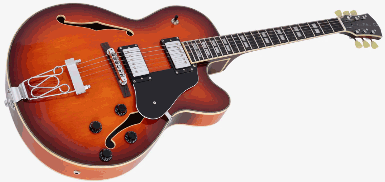 Sire Larry Carlton H7f 2h Ht Eb - Tobacco Burst - Guitare Électrique 3/4 Caisse & Jazz - Variation 2