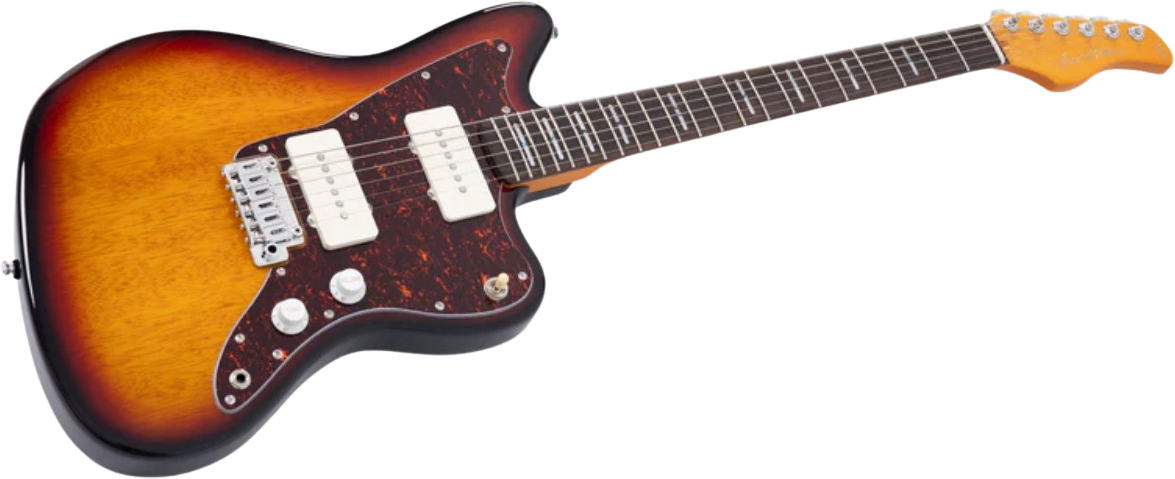 Sire Larry Carlton J3 2s Trem Rw - 3 Tone Sunburst - Guitare Électrique RÉtro Rock - Variation 2