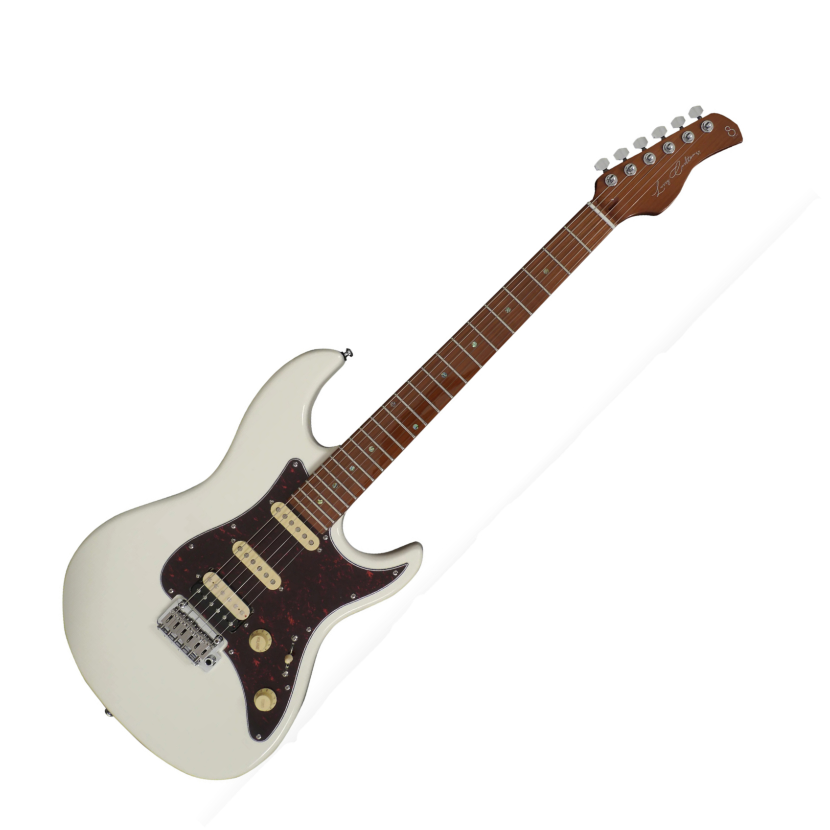 Sire Larry Carlton S7 Signature Hss Trem Mn - Antique White - Guitare Électrique Forme Str - Variation 2