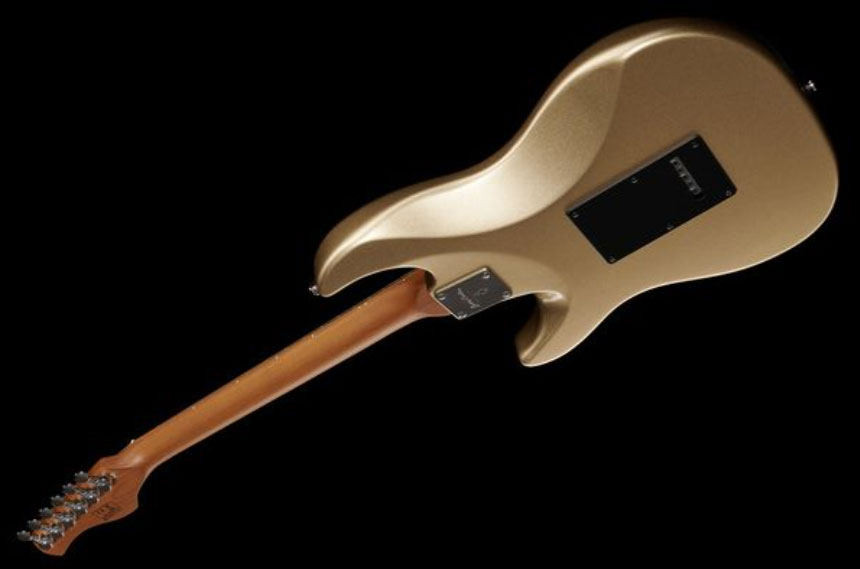 Sire Larry Carlton S7 Signature Hss Trem Rw - Champagne Gold Metal - Guitare Électrique Forme Str - Variation 1