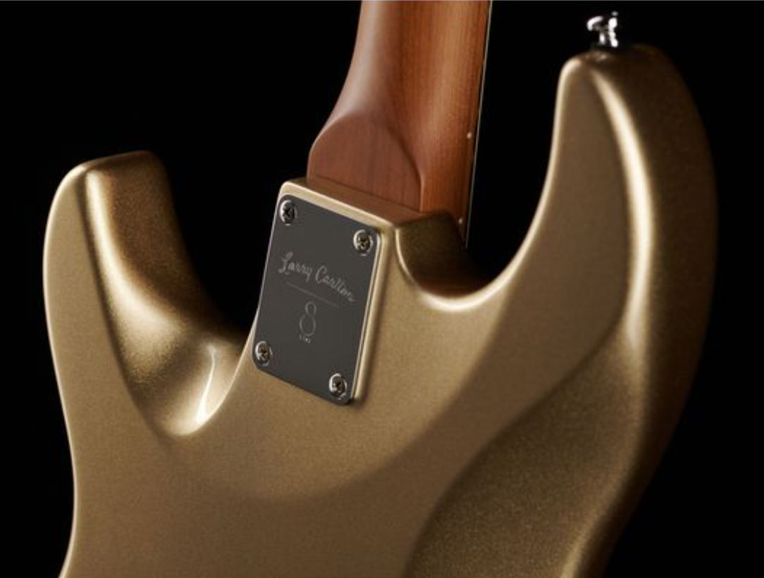 Sire Larry Carlton S7 Signature Hss Trem Rw - Champagne Gold Metal - Guitare Électrique Forme Str - Variation 4