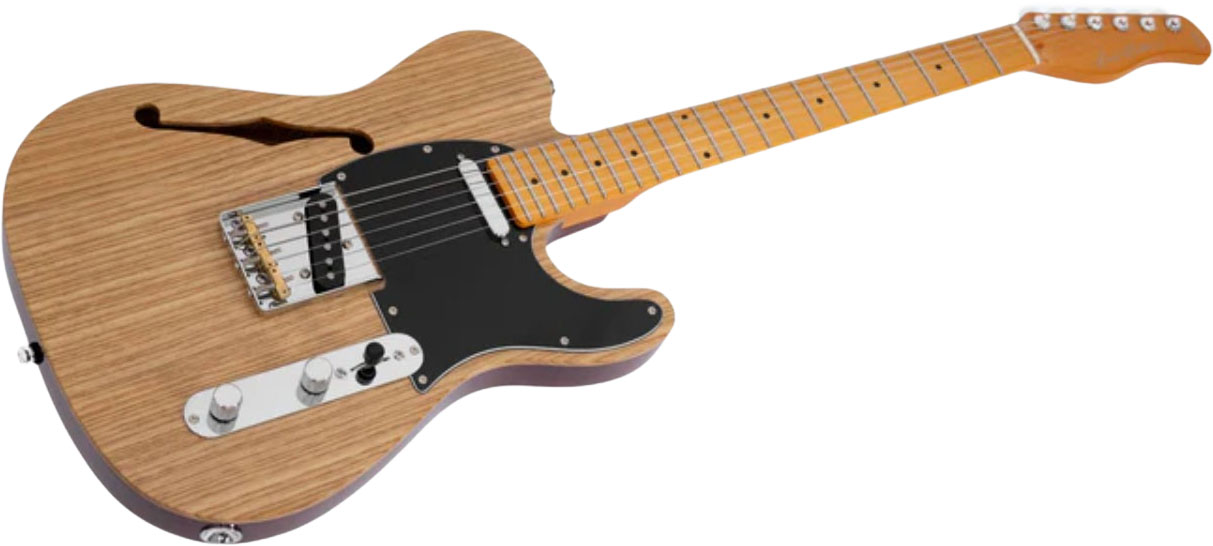 Sire Larry Carlton T7tv Signature 2s Ht Mn - Natural - Guitare Électrique 1/2 Caisse - Variation 2