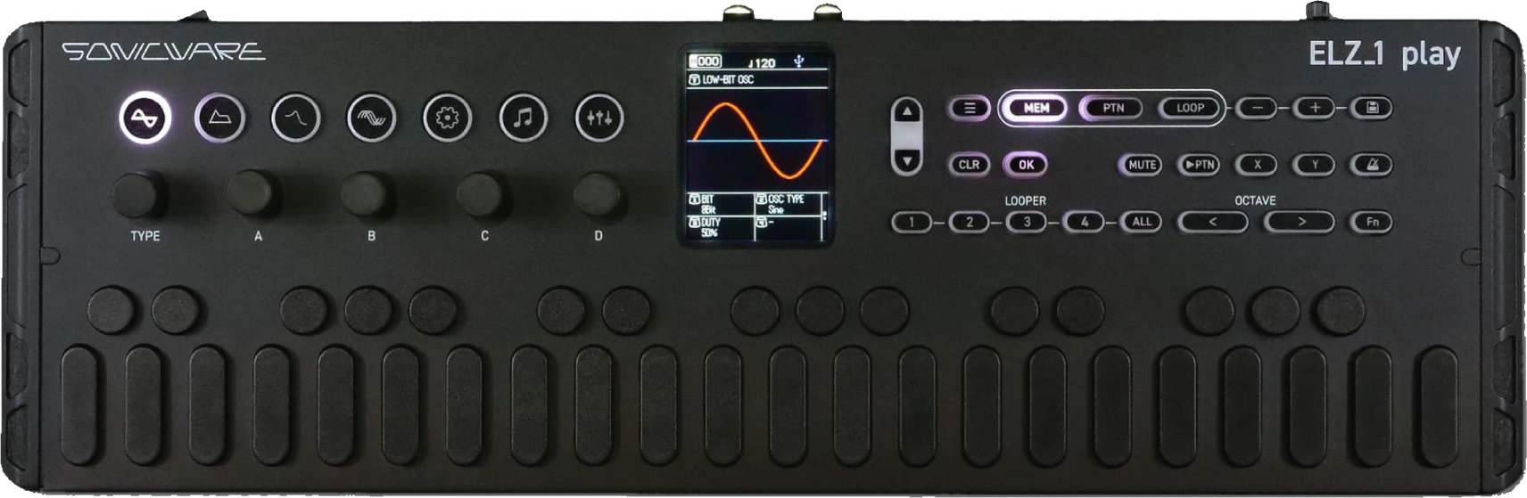Sonicware Elz_1 Play - Black - SynthÉtiseur - Main picture