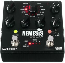 Pédale reverb / delay / echo Source audio NEMESIS ADT DELAY