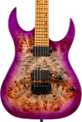 Guitare électrique métal Spira guitars S-450 TPP - Transparent violet