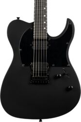 Guitare électrique métal Spira guitars T-400 MBK - Satin black