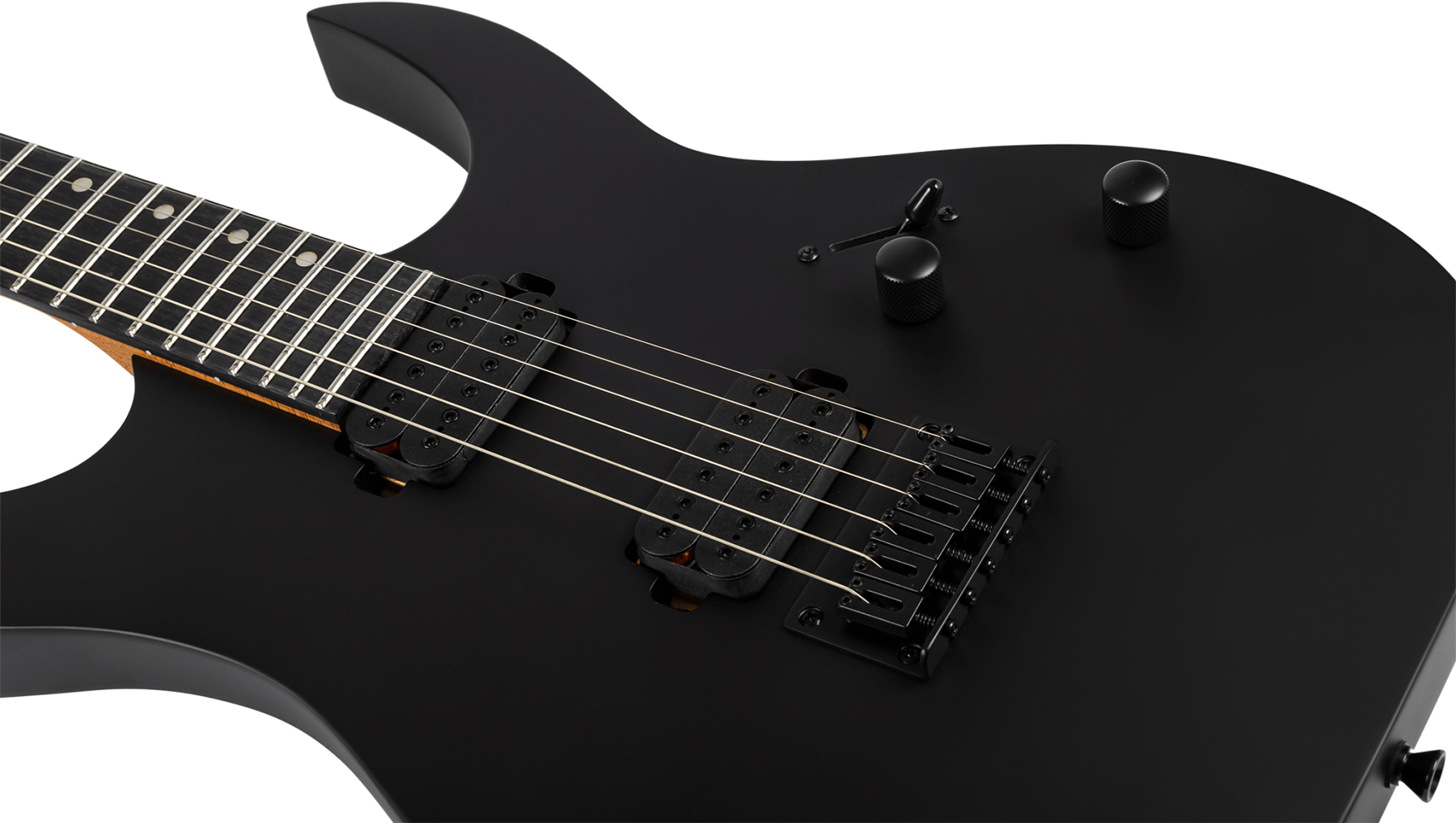 Spira Guitars S400 Mbk 2h Ht Eb - Guitare Électrique MÉtal - Variation 3