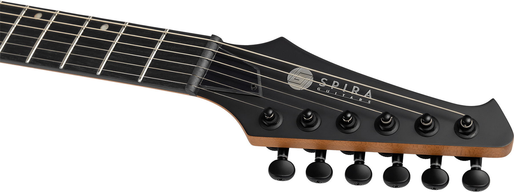 Spira Guitars S400 Mbk 2h Ht Eb - Guitare Électrique MÉtal - Variation 4