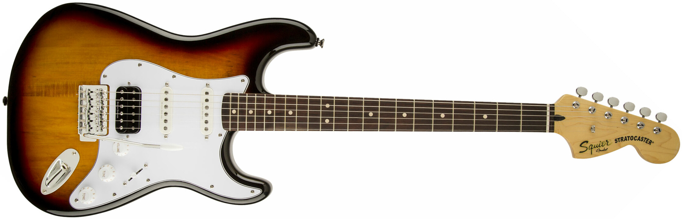 Squier Strat Vintage Modified Hss Lau - 3-color Sunburst - Guitare Électrique Forme Str - Main picture