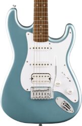 Guitare électrique forme str Squier Affinity Stratocaster Junior HSS - Ice blue metallic