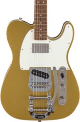 Guitare électrique forme tel Squier Classic Vibe Custom Telecaster SH Bigsby - Aztec gold
