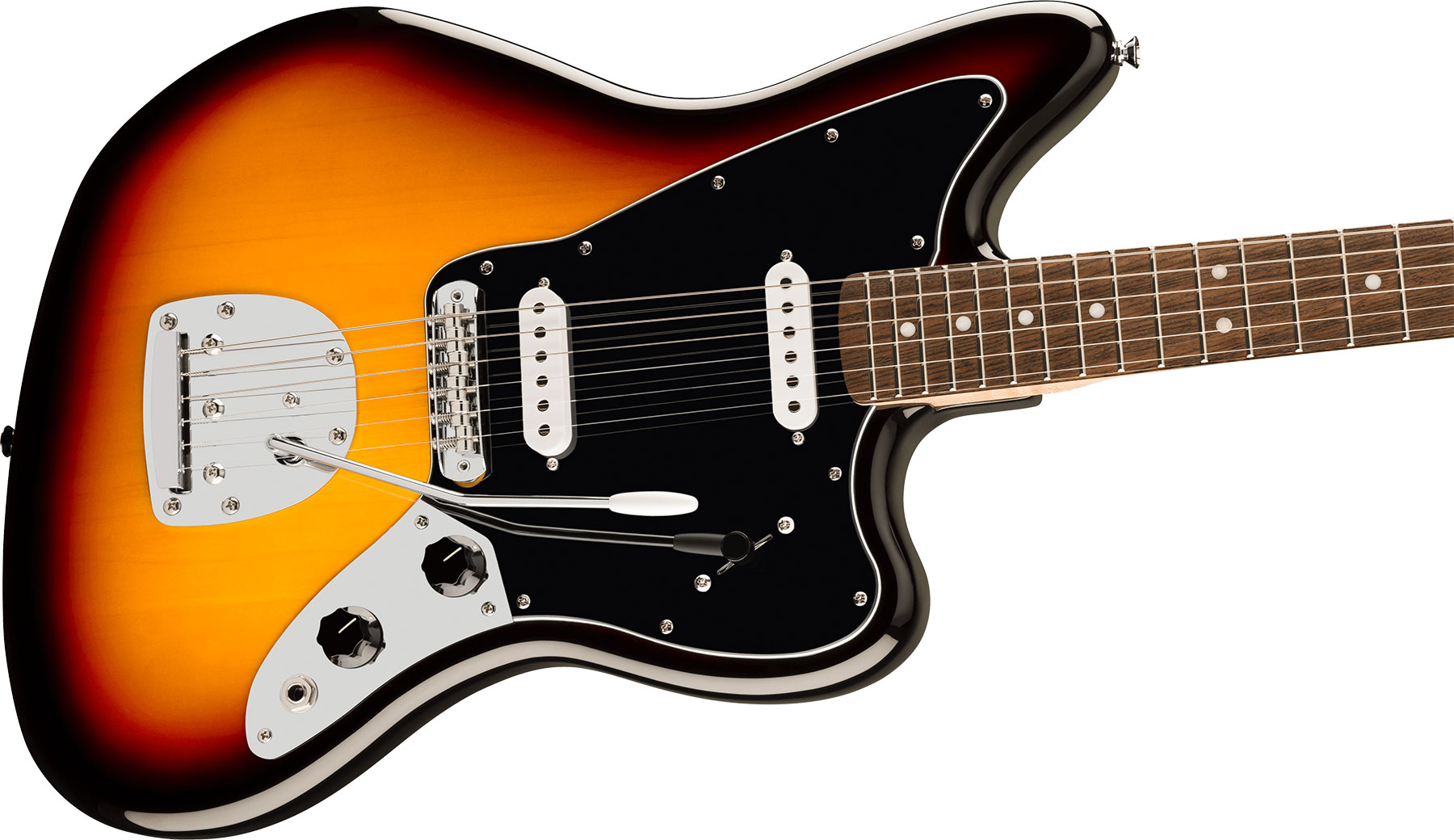 Squier Jaguar Affinity 2s Trem Lau - 3-color Sunburst - Guitare Électrique RÉtro Rock - Variation 4