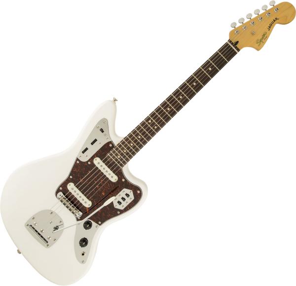 squier jaguar white