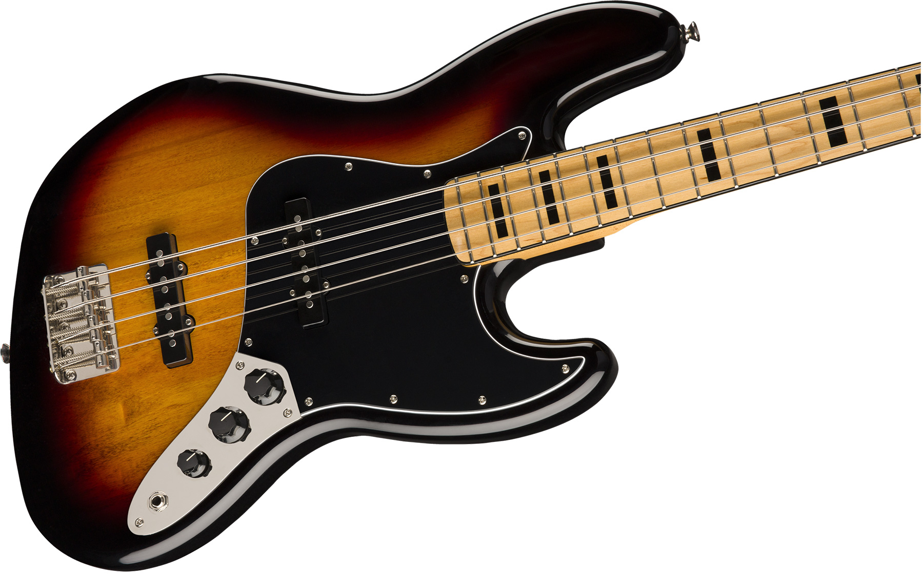 Squier Jazz Bass Classic Vibe 70s 2019 Mn - 3-color Sunburst - Basse Électrique Solid Body - Variation 3