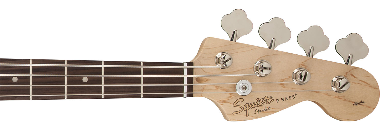 Squier Precision Bass Affinity Series Pj (rw) - Olympic White - Basse Électrique Solid Body - Variation 2