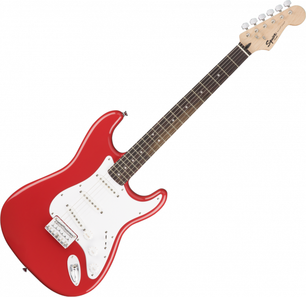 squier bullet fiesta red