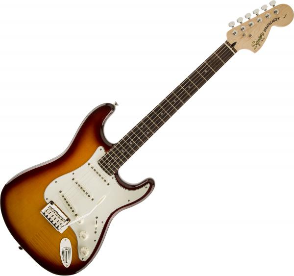 Squier Standard Stratocaster FMT Amber Sunburst - 楽器、器材