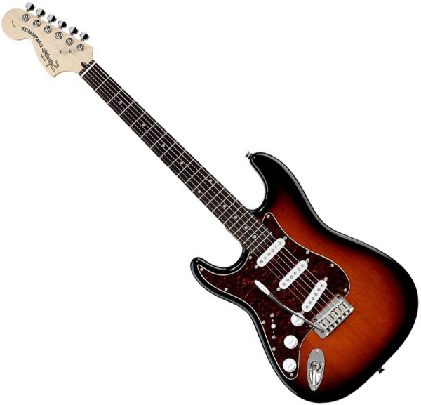 Squier standard online stratocaster left handed