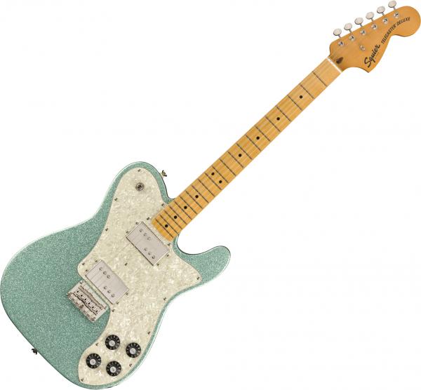 squier fsr classic vibe 70s telecaster deluxe sea foam sparkle