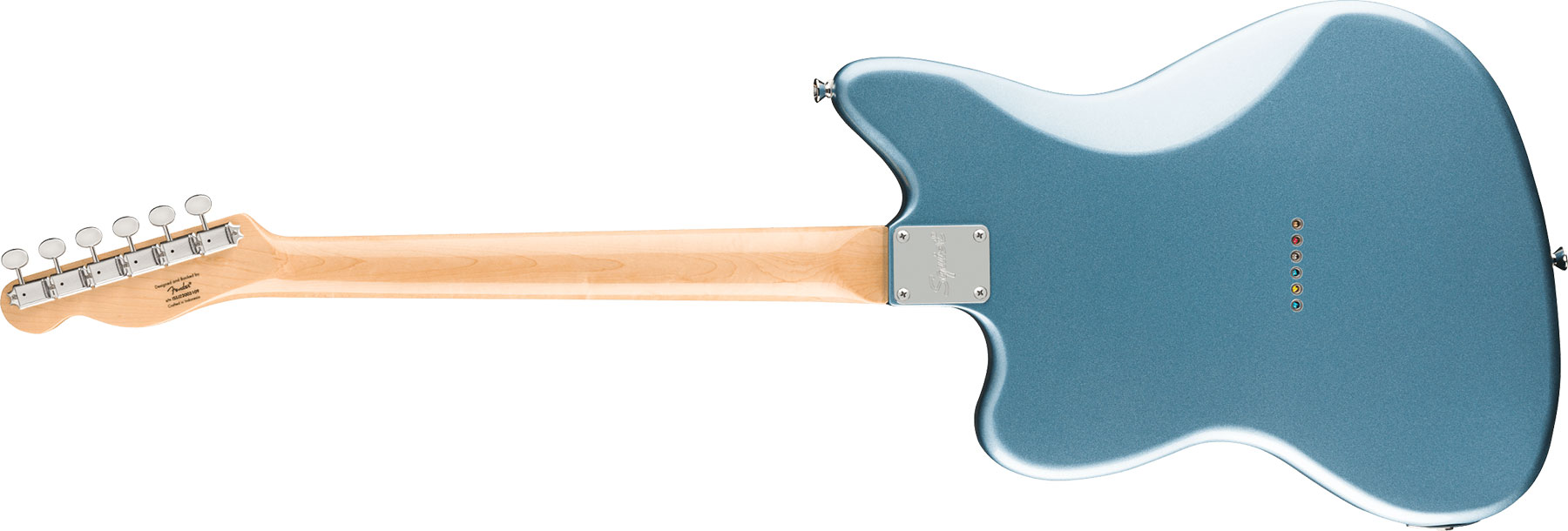 Squier Tele Sj Offset Paranormal 2s Ht Lau - Ice Blue Metallic - Guitare Électrique RÉtro Rock - Variation 1