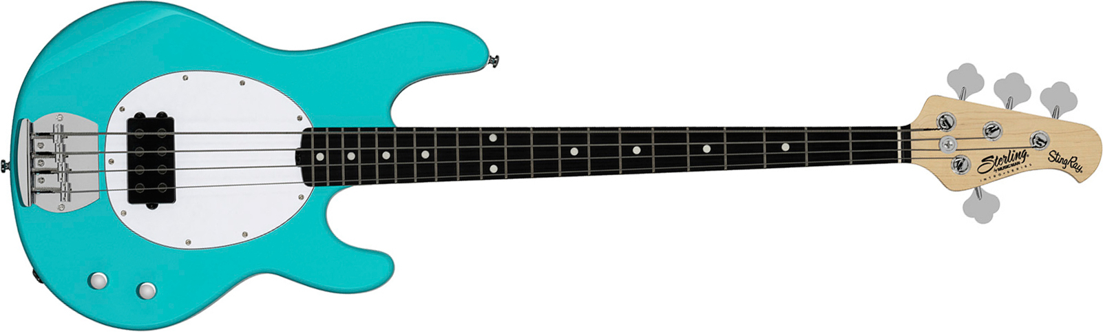 Sterling By Musicman Stingray Ray2 Intro 1h Ama - Electric Blue - Basse Électrique Solid Body - Main picture