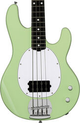 Basse électrique solid body Sterling by musicman Intro StingRay RAY2 (AMA) - Misty green