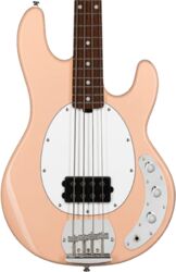 Basse électrique solid body Sterling by musicman SUB StingRay RAY4 (JAT) - Pueblo Pink