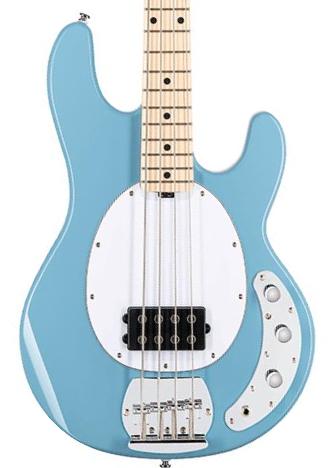 Basse électrique solid body Sterling by musicman Stingray Ray4H 4-String (MN) - Chopper blue