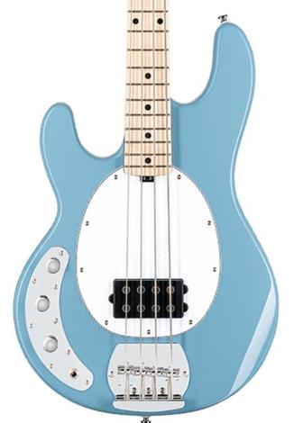 Basse électrique solid body Sterling by musicman Stingray Ray4H 4-String LH (MN) - Chopper blue