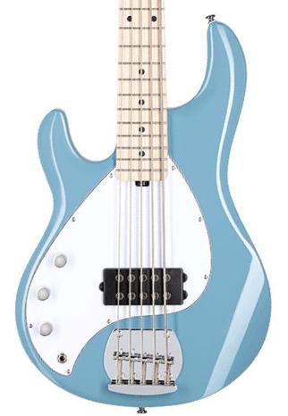 Stingray Ray5H 5-String LH (MN) - Chopper Blue