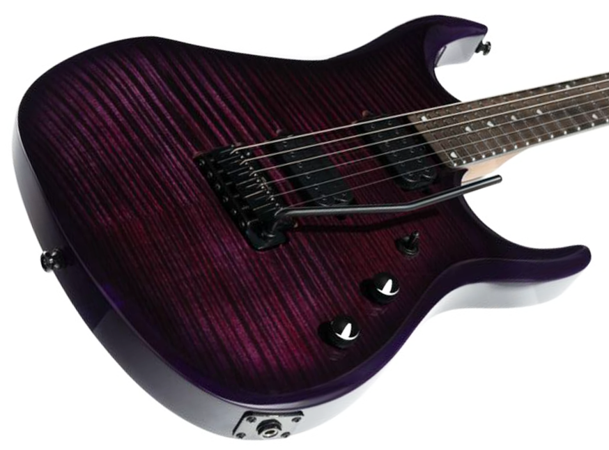 Sterling By Musicman John Petrucci Jp150dfm Signature 2h Dimarzio Trem Eb - Purple Nebula - Guitare Électrique Signature - Variation 2