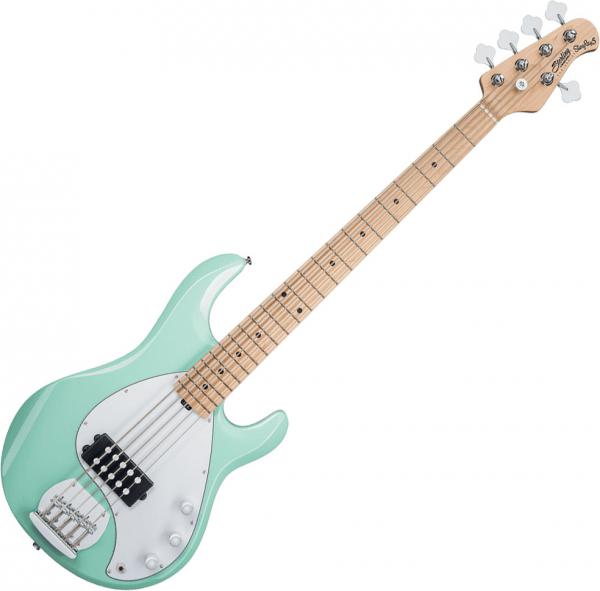 Sterling by musicman SUB Ray5 (JAT) - mint green Solid body