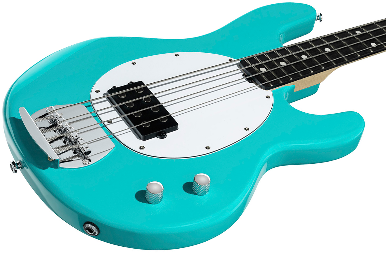 Sterling By Musicman Stingray Ray2 Intro 1h Ama - Electric Blue - Basse Électrique Solid Body - Variation 2