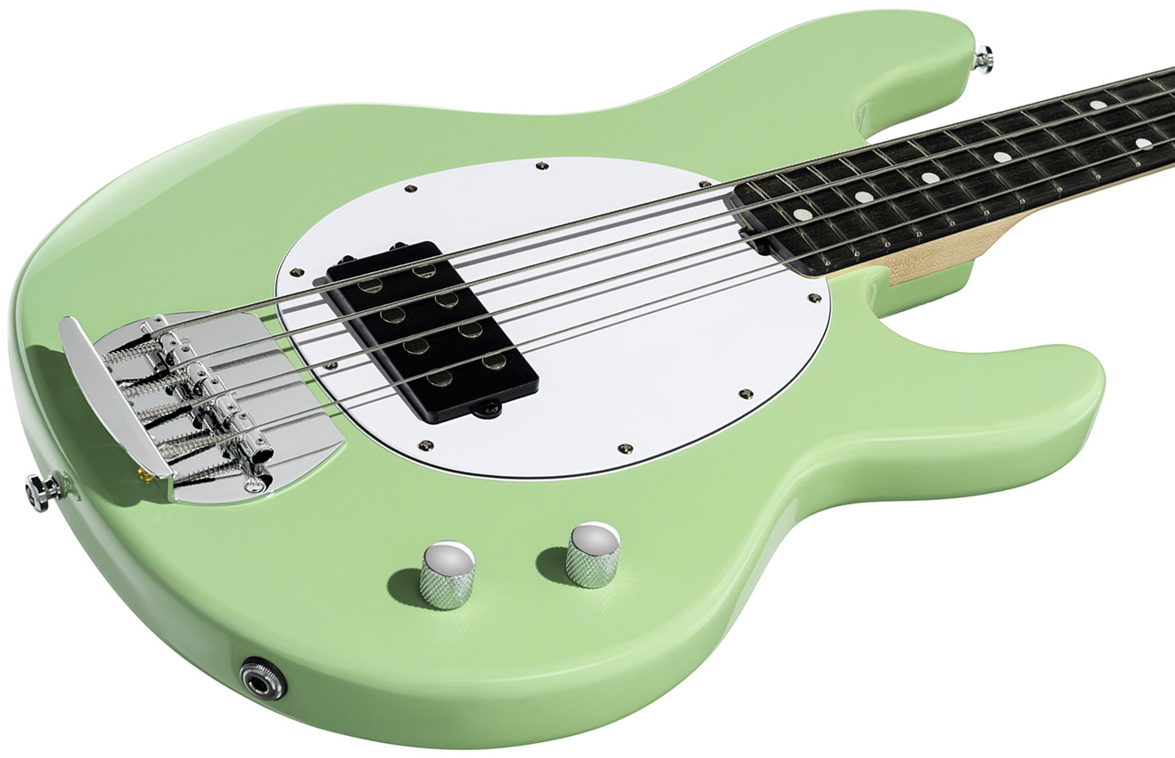 Sterling By Musicman Stingray Ray2 Intro 1h Ama - Misty Green - Basse Électrique Solid Body - Variation 2