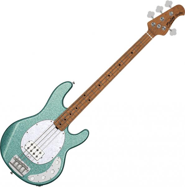 Sterling by musicman Stingray Ray34 (MN) - seafoam sparkle Solid body  electric bass