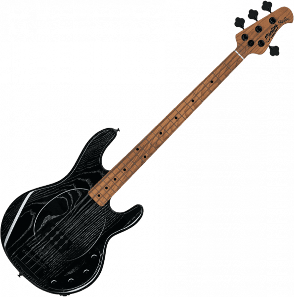 StingRay Ray34 - ash black Solid body electric bass Sterling by 
