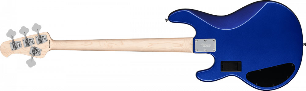 Sterling By Musicman Stingray Ray4hh 4c Active Mn - Cobra Blue - Basse Électrique Solid Body - Variation 1