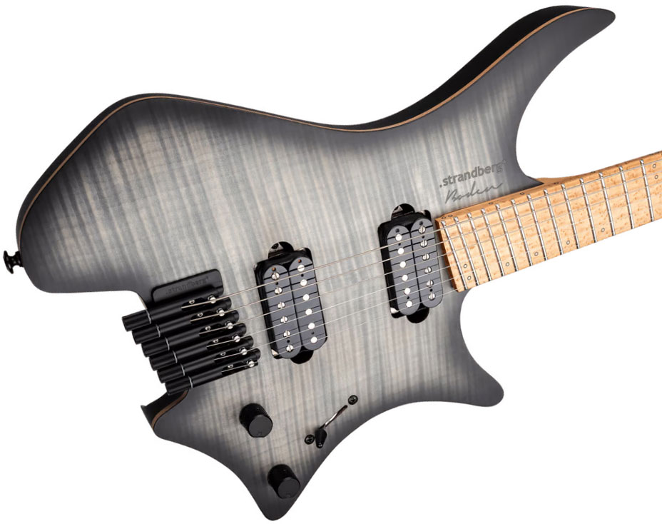 Strandberg Boden Original Nx 6c Multiscale 2h Fishman Fluence Modern Ht Mn - Charcoal Black - Guitare Électrique Multi-scale - Variation 3