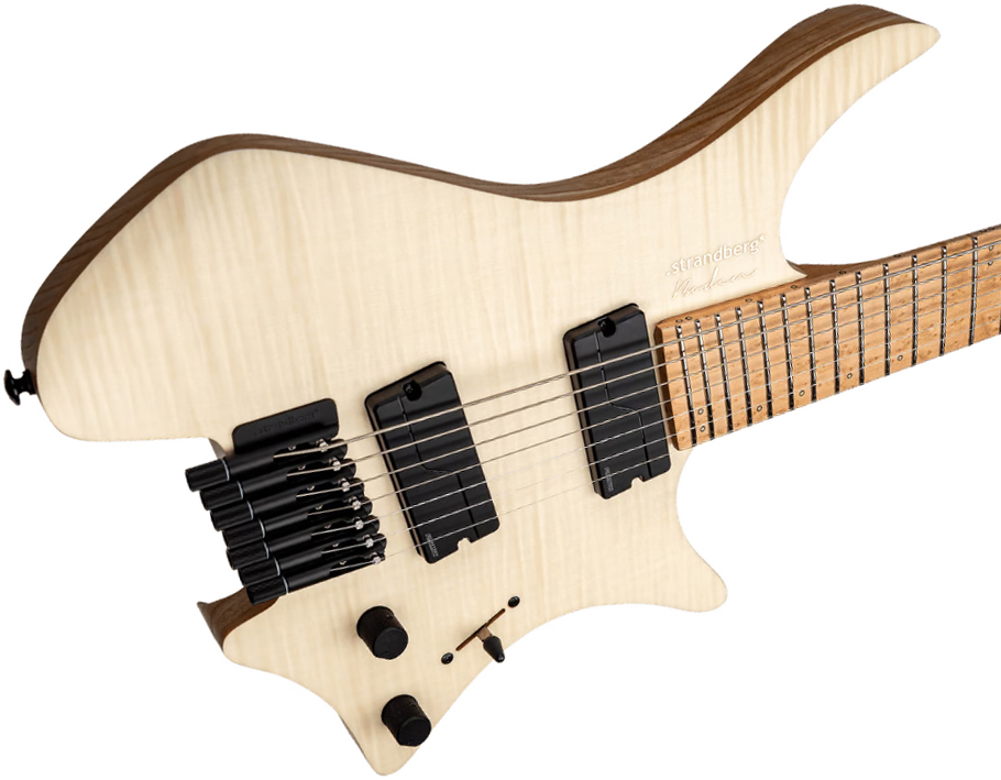 Strandberg Boden Original Nx 7c Multiscale 2h Fishman Fluence Modern Ht Mn - Natural Flame - Guitare Électrique Multi-scale - Variation 3