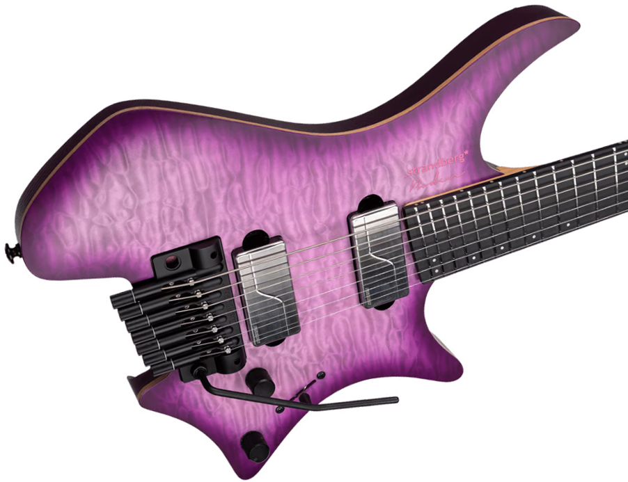 Strandberg Boden Prog Nx 7c Multiscale 2h Fishman Fluence Modern Trem Mn - Twilight Purple - Guitare Électrique Multi-scale - Variation 3